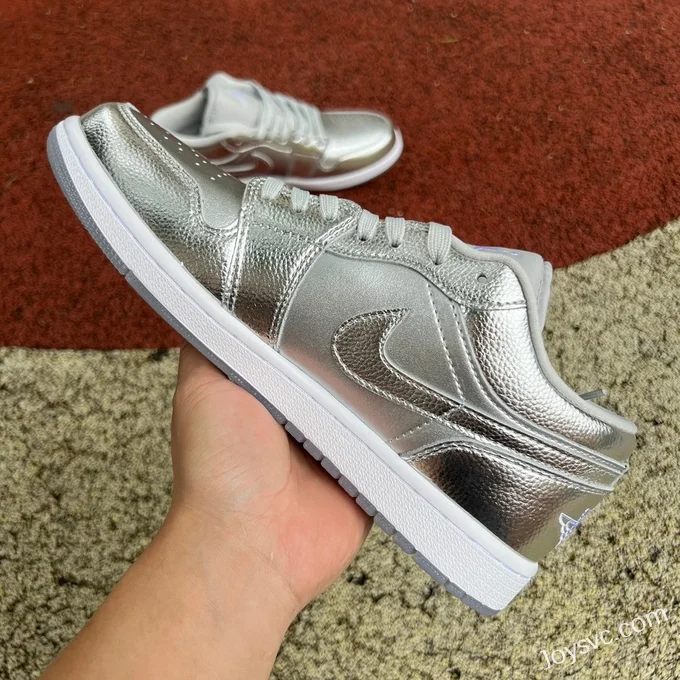 Air Jordan 1 Low FN5030-001 Liquid Metal Silver