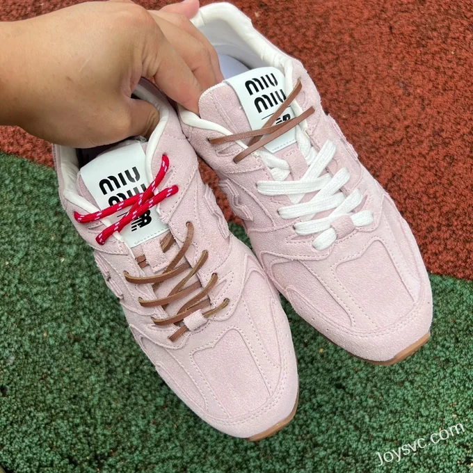 NB 530MIU Light Pink New Balance x MIU MIU 530 Retro Running Shoes