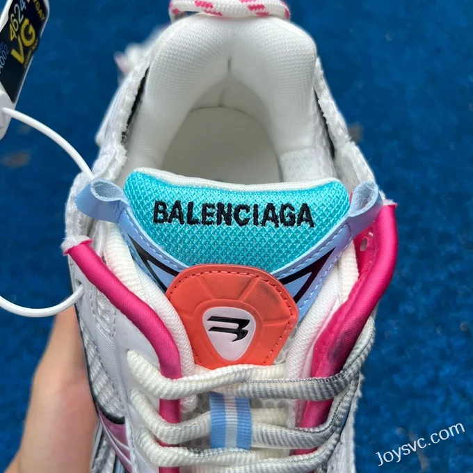 Balenciaga 7.0 White Blue Pink Pure Original Vintage Dad Shoes