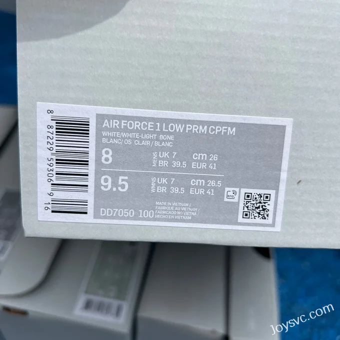 CPFM x Nike Air Force 1 Low White DD7050-100