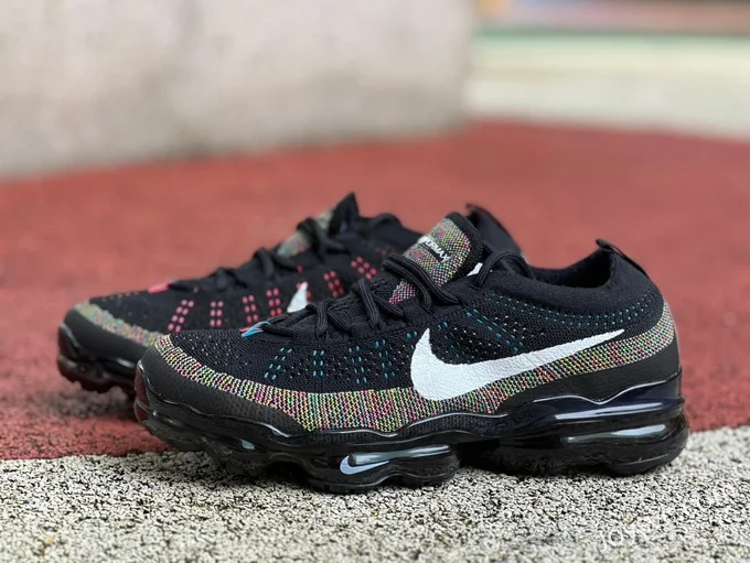 Nike Air VaporMax 2023 Black Multicolor Running Shoes DV1678-008