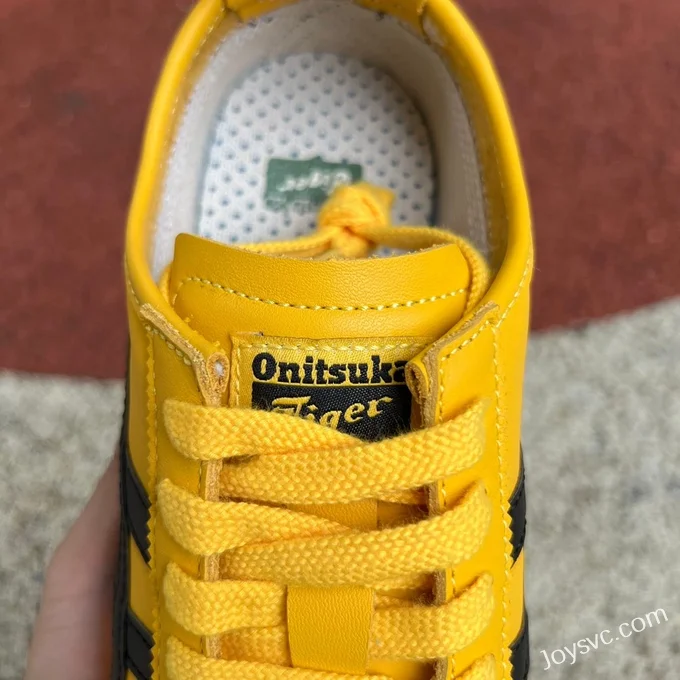 Onitsuka Tiger Mexico 66 Low-Top Sneakers in Yellow & Black