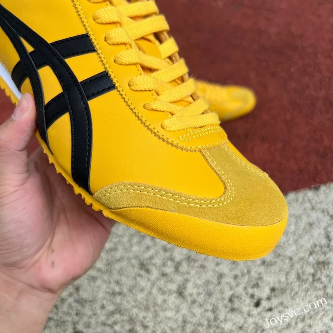 Onitsuka Tiger Mexico 66 Low-Top Sneakers in Yellow & Black