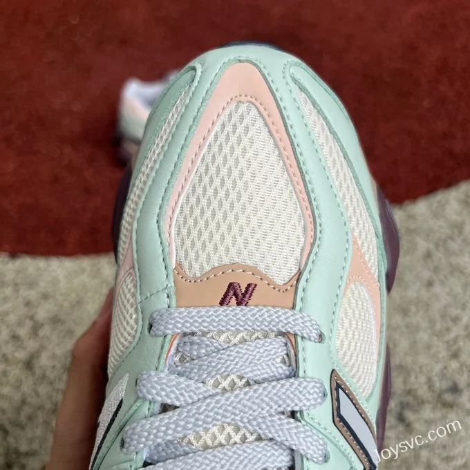 New Balance 9060 Green Pink Brown Pure Original Retro Running Shoes U9060GCA