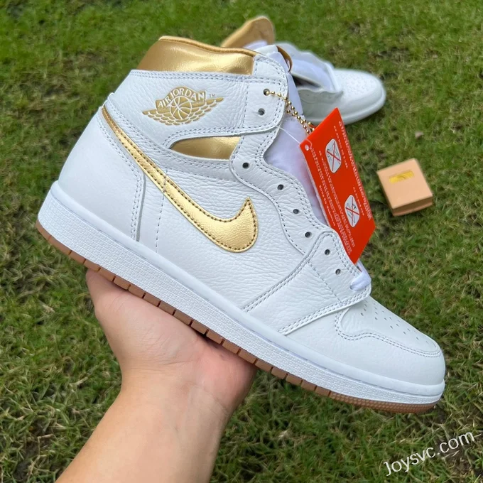 Air Jordan 1 FD2596-107 White Gold Retro High-Top