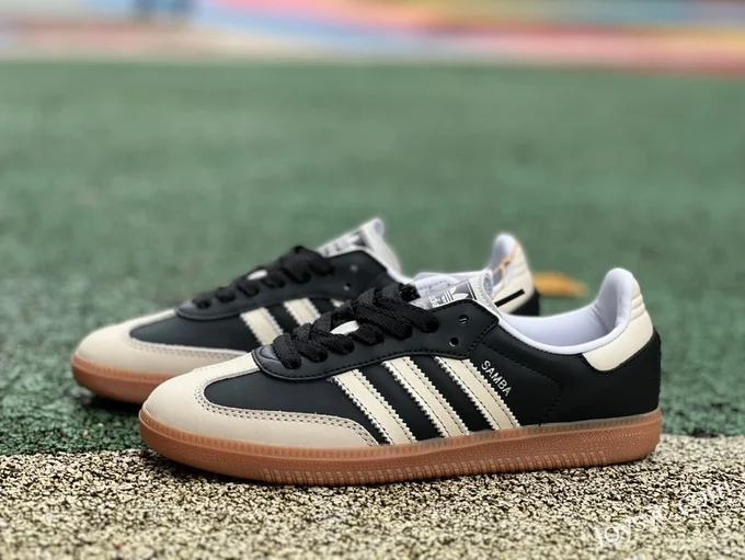 Adidas Samba OG Black Brown Beige Retro Sneakers IE5836