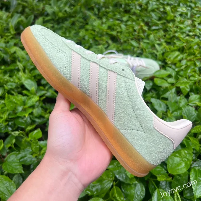 Adidas Gazelle Indoor Green Pink Retro Sneakers IE2948