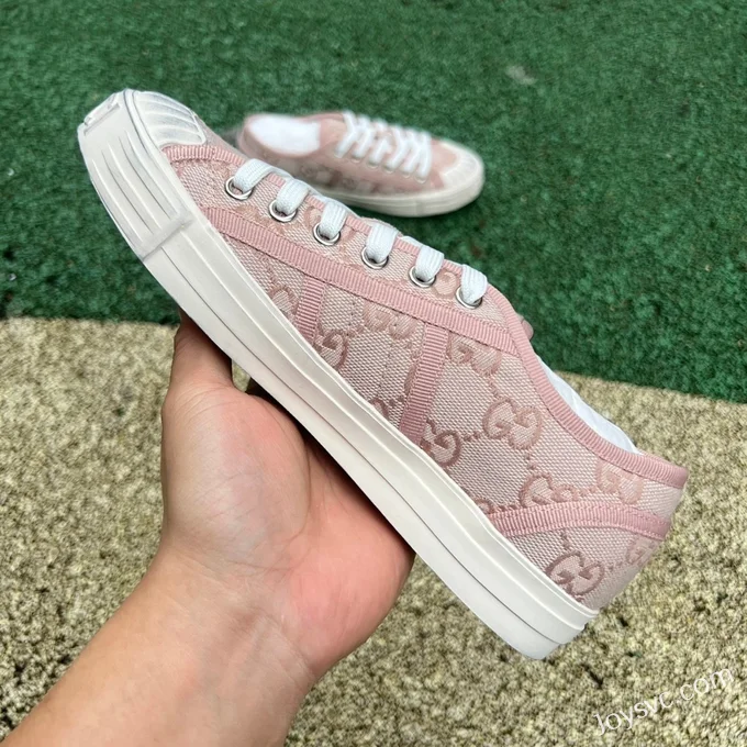 Gucci Canvas White Pink Size 35-45