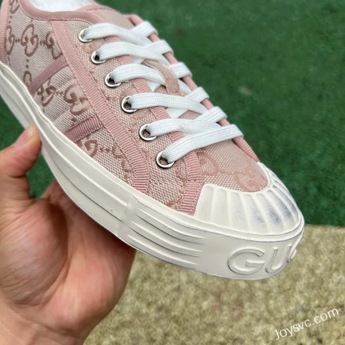 Gucci Canvas White Pink Size 35-45