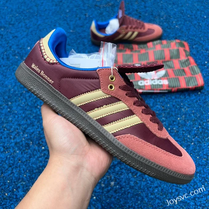 Adidas x Wales Bonner Samba Yellow Brown Retro Sneakers IE0579