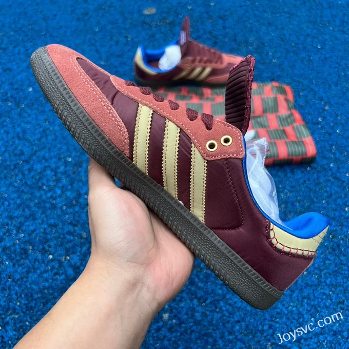 Adidas x Wales Bonner Samba Yellow Brown Retro Sneakers IE0579