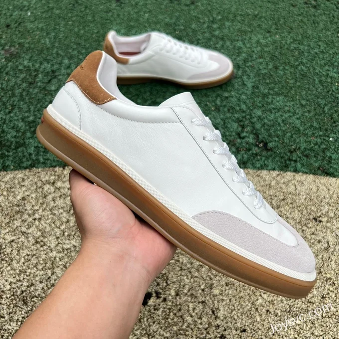 Loro Piana Tennis Walk White Brown