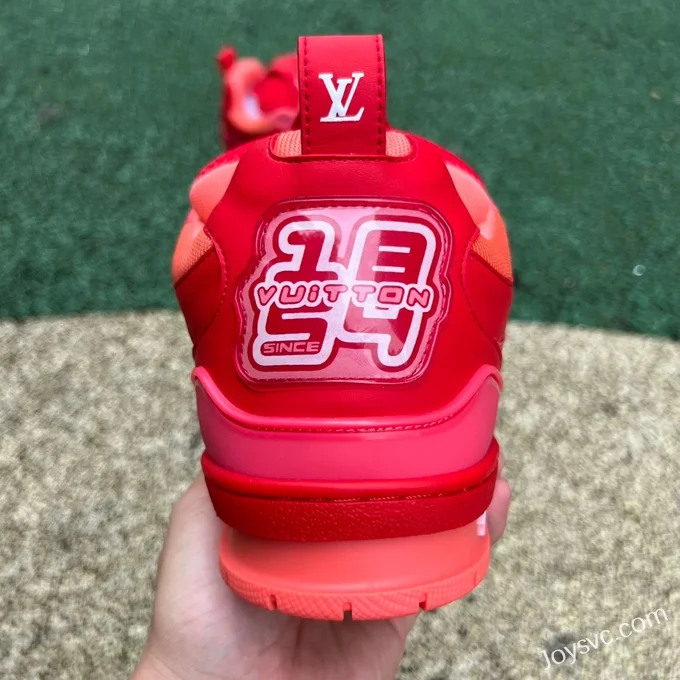 Louis Vuitton Skate Red