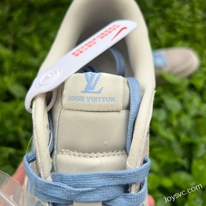 Travis Scott x Air Jordan 1 Low LX1988-101 Grey Blue LV Collaboration