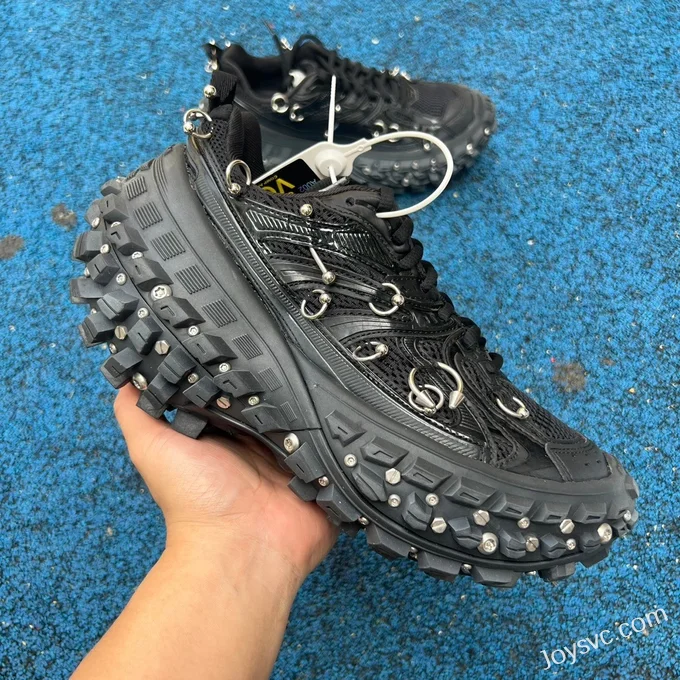 Balenciaga Tire Black Silver Vintage Dad Shoes