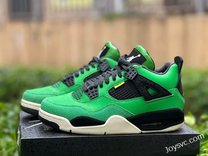 Air Jordan 4 Manila Black Green