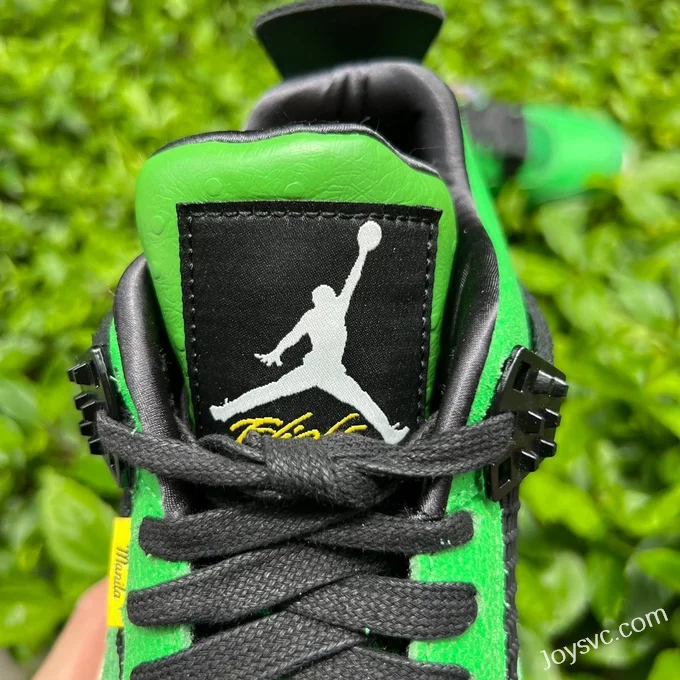 Air Jordan 4 Manila Black Green