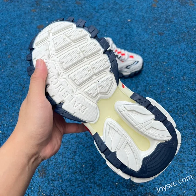 Balenciaga Track 2.0 White Red Blue Sneakers