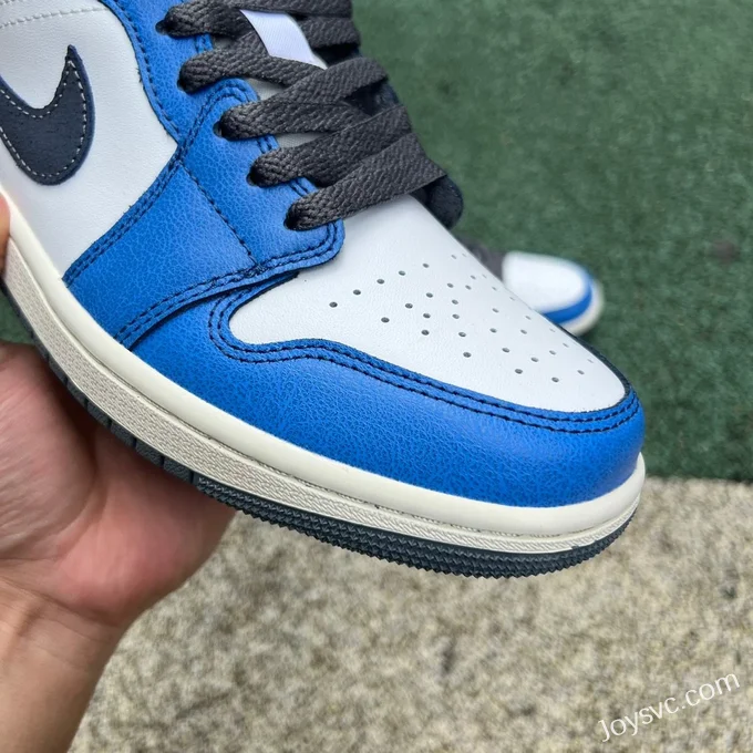 Air Jordan 1 Low FV8439-104 White Blue Grey DT Version