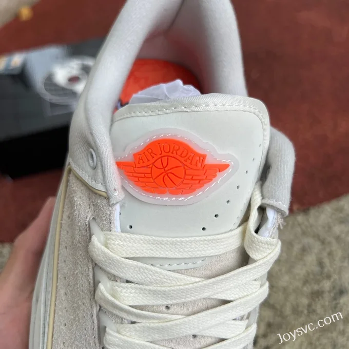 Air Jordan 2 Retro Low DV7128-110 Beige Orange