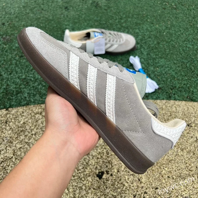 Adidas Gazelle Indoor Grey White Retro Sneakers IF1807