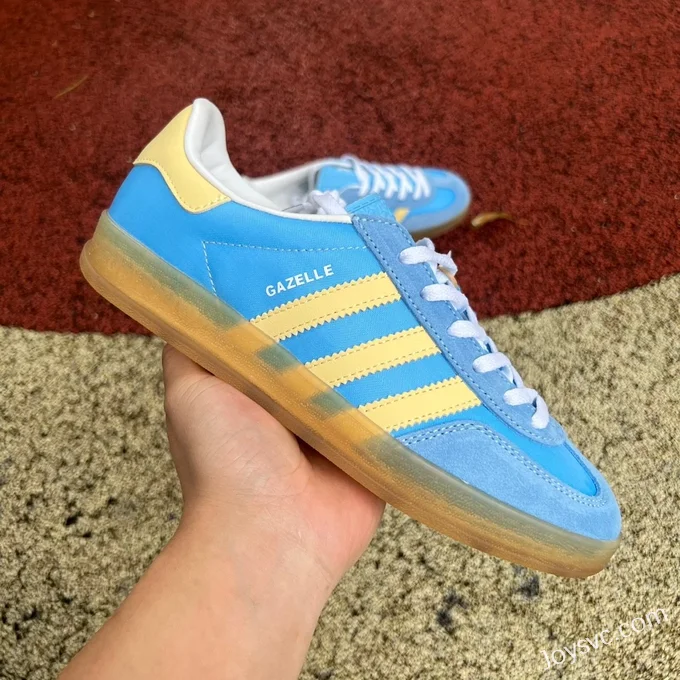 Adidas Gazelle Blue Yellow Retro Sneakers IE2960