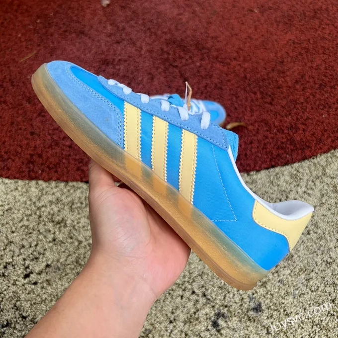 Adidas Gazelle Blue Yellow Retro Sneakers IE2960