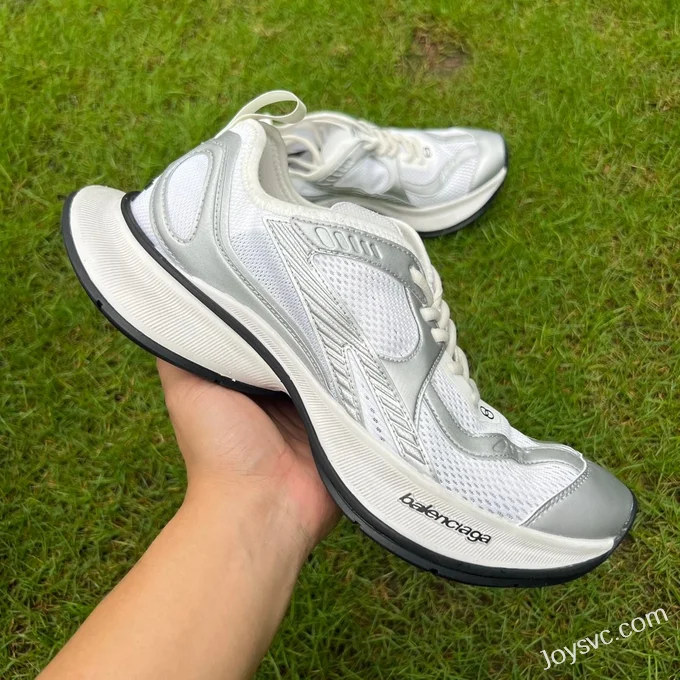 Balenciaga CIRCUIT Silver White Pure Original Vintage Dad Shoes