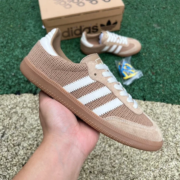 Adidas Samba Beige Grey Retro Sneakers IE195