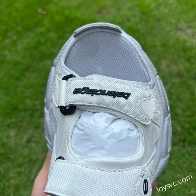 Balenciaga 3XL Grey Sandals Comfortable Beach Sandals