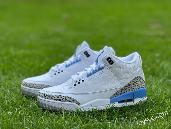 Air Jordan 3 UNC CT8532-104 White Blue