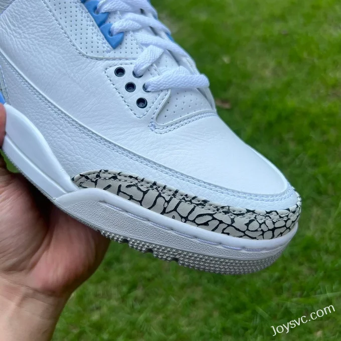 Air Jordan 3 UNC CT8532-104 White Blue