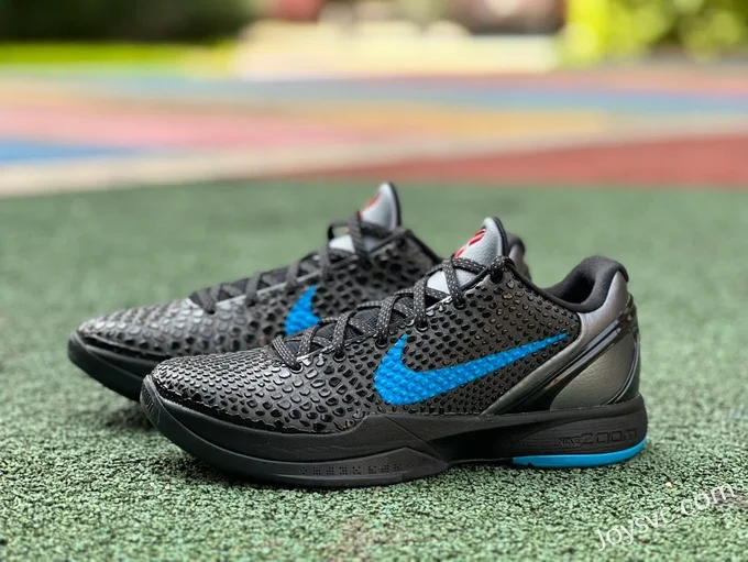 Nike Zoom Kobe 6 - Black Blue Basketball Shoes