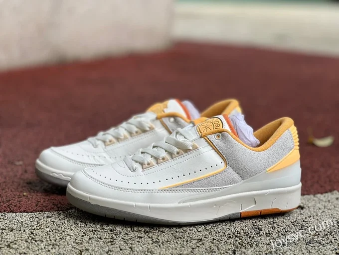 Air Jordan 2 Low DV9956-118 Grey White Orange