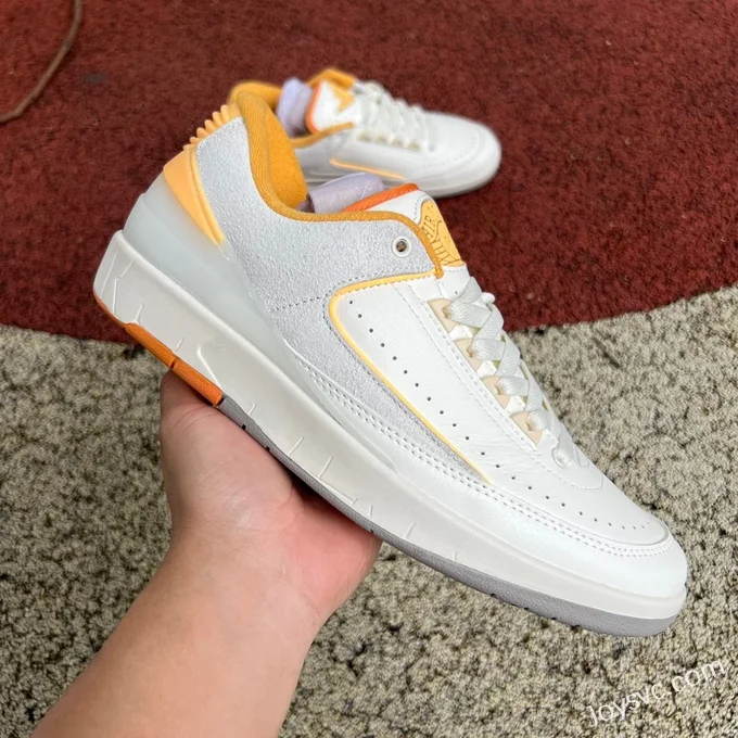 Air Jordan 2 Low DV9956-118 Grey White Orange