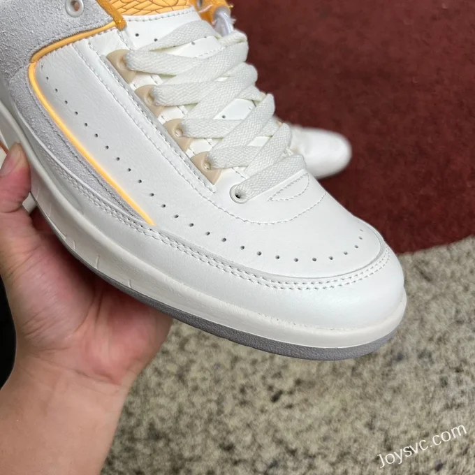 Air Jordan 2 Low DV9956-118 Grey White Orange