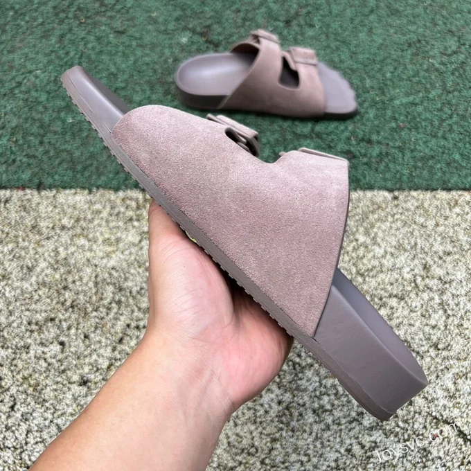 Balenciaga Grey Brown Slides Vintage Dad Shoes