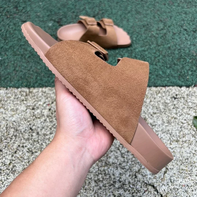 Balenciaga Brown Slides Vintage Dad Shoes