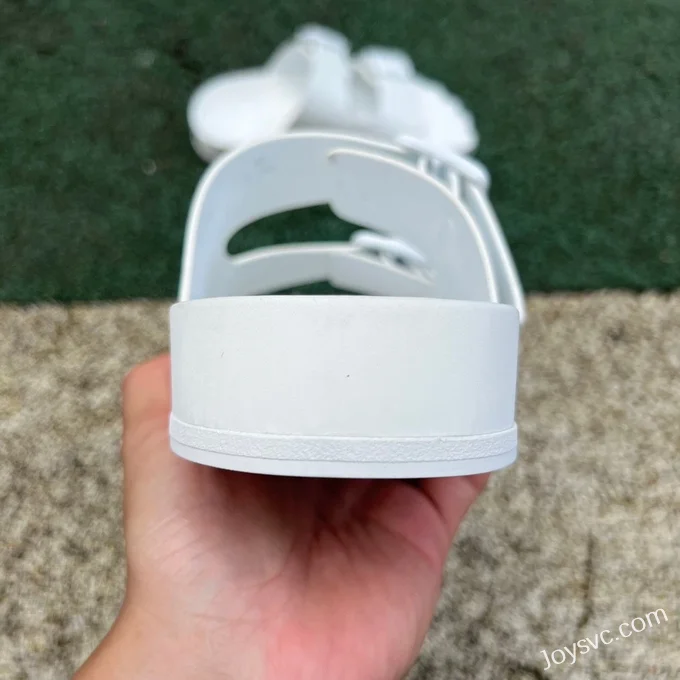 Balenciaga White Slides Vintage Dad Shoes