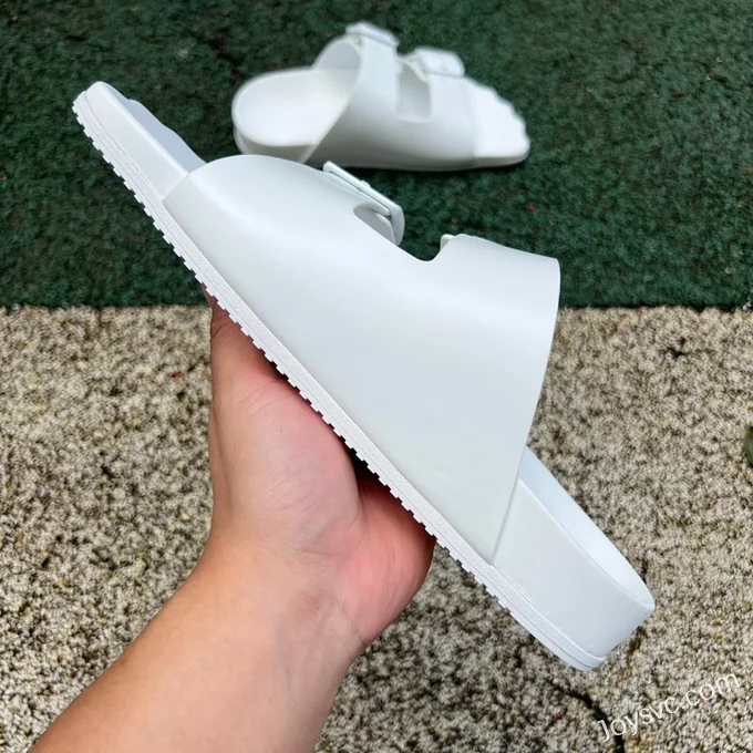 Balenciaga White Slides Vintage Dad Shoes