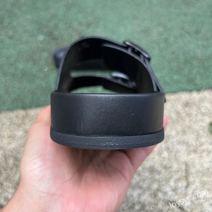 Balenciaga Black Slides Vintage Dad Shoes