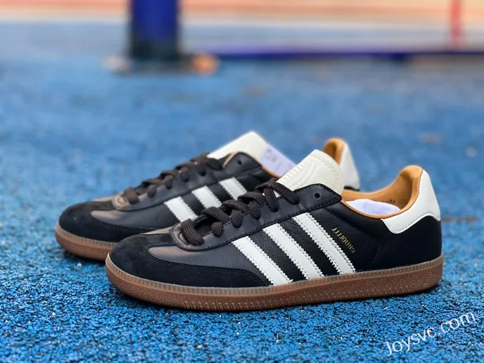 JJJJound x Adidas Samba OG Black White Retro Sneakers ID8708