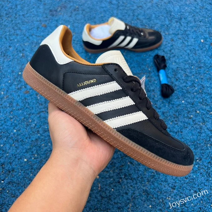 JJJJound x Adidas Samba OG Black White Retro Sneakers ID8708