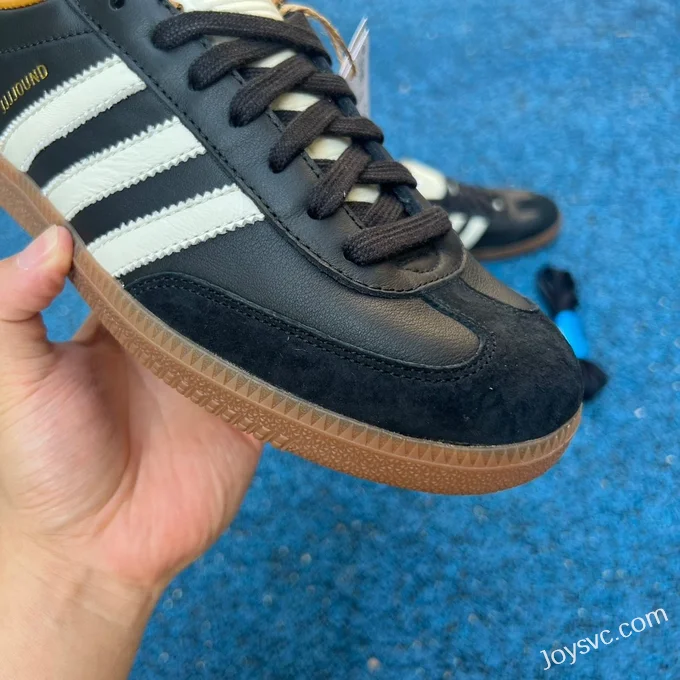 JJJJound x Adidas Samba OG Black White Retro Sneakers ID8708