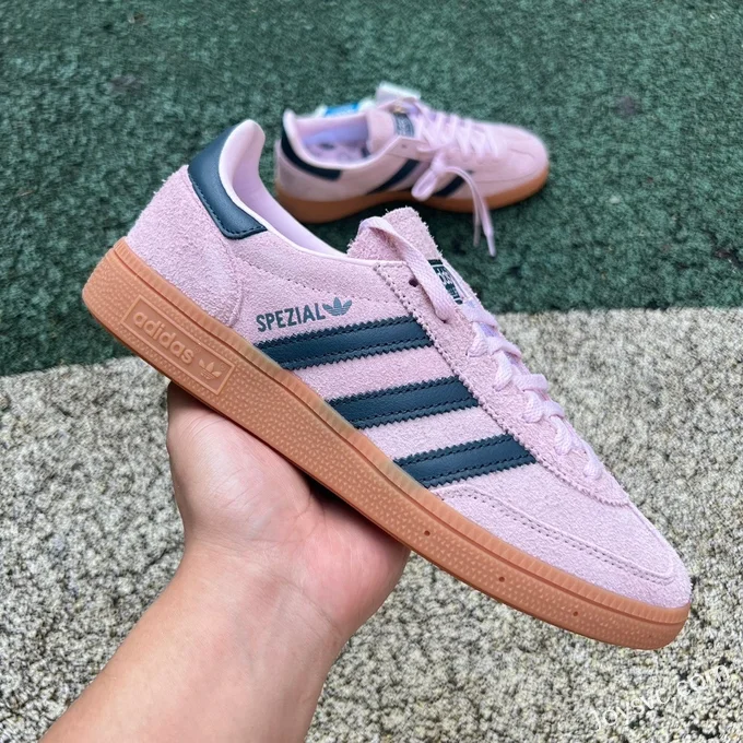 Adidas Handball Spzl Pink Blue Retro Sneakers IF6561