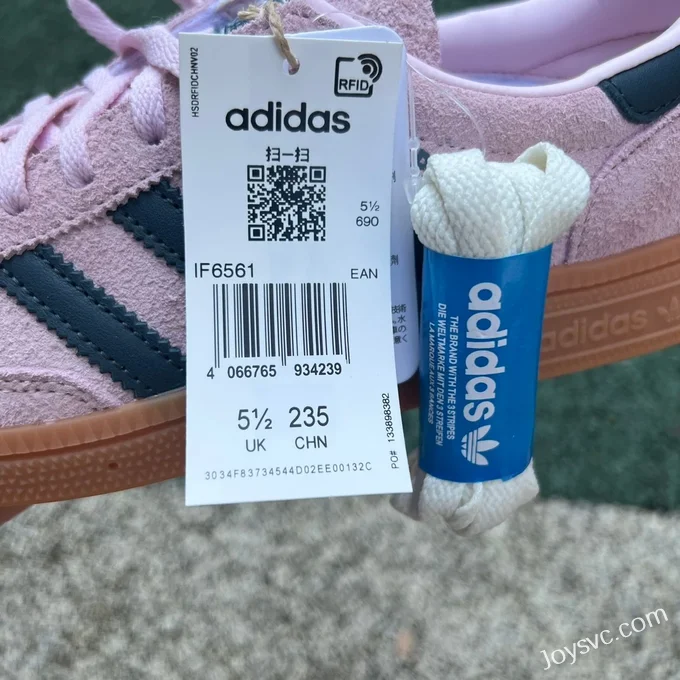 Adidas Handball Spzl Pink Blue Retro Sneakers IF6561