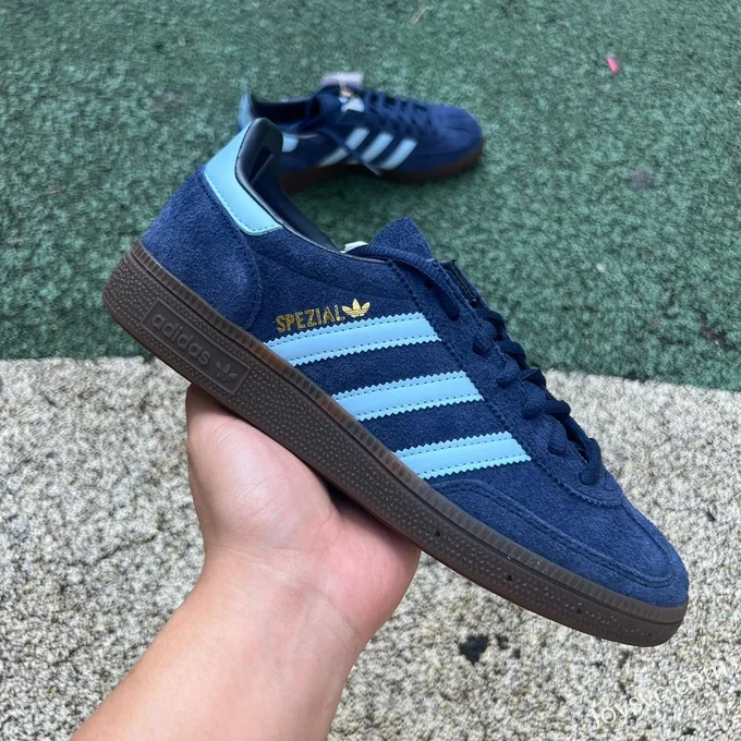 Adidas Handball Blue Brown Retro Sneakers BD7633