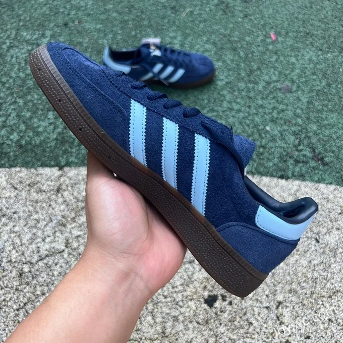 Adidas Handball Blue Brown Retro Sneakers BD7633