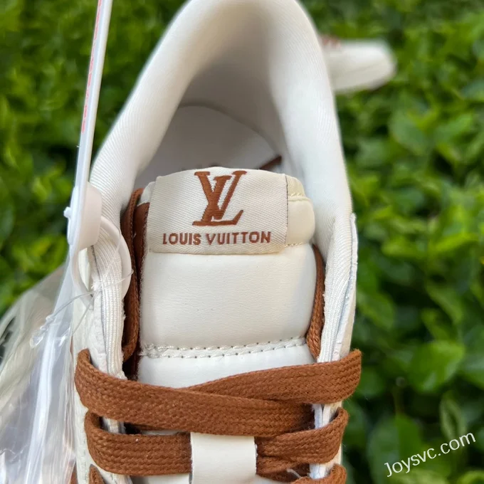 Travis Scott x Air Jordan 1 Low LX1988-900 White Brown LV Collaboration