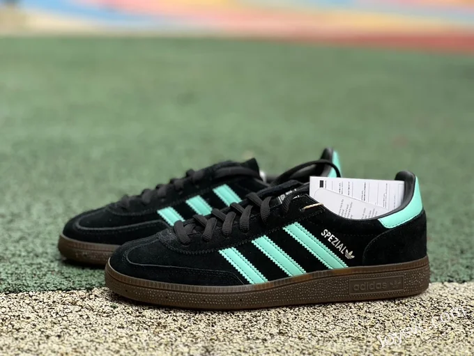 Adidas Handball Spezial Black Tiffany Retro Sneakers IH7491